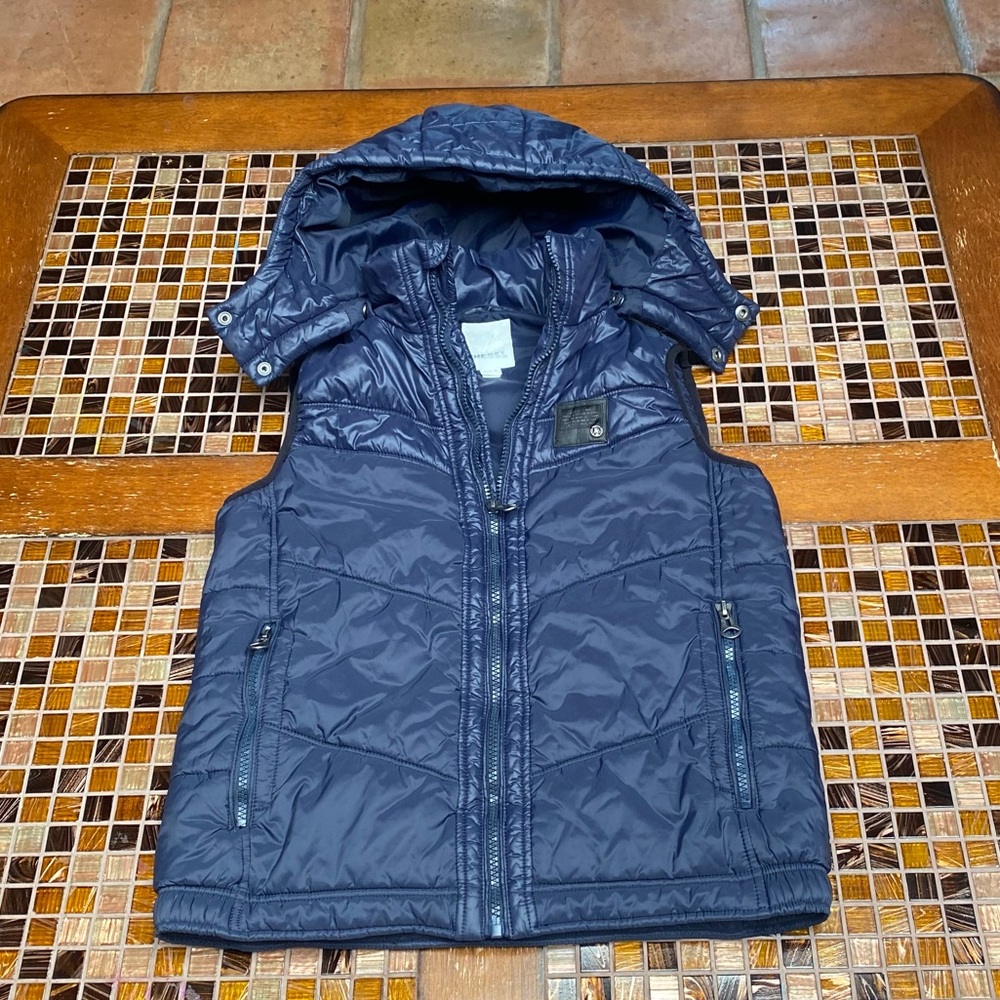 Diesel Boys Vest with Removable Hood